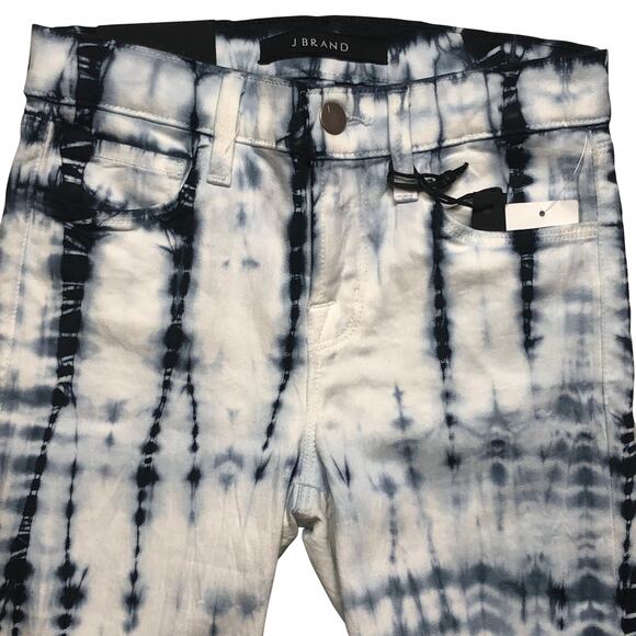 J Brand Photo Ready Tied Estate Blu Skinny Capri - Size 24 - Picture 3 of 15